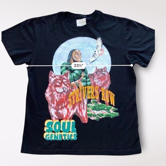 Strivers Row Men’s Explorer Soul Genetics Tee Size L Casual Streetwear - Picture 4 of 8